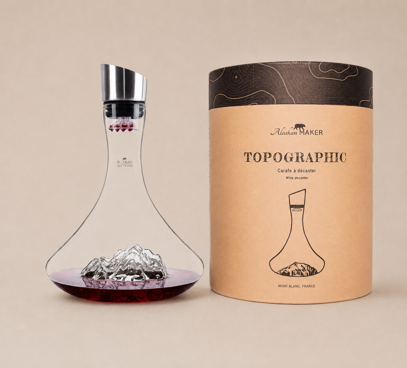 Carafe à vin "Mont Blanc" Alaskan MAKER